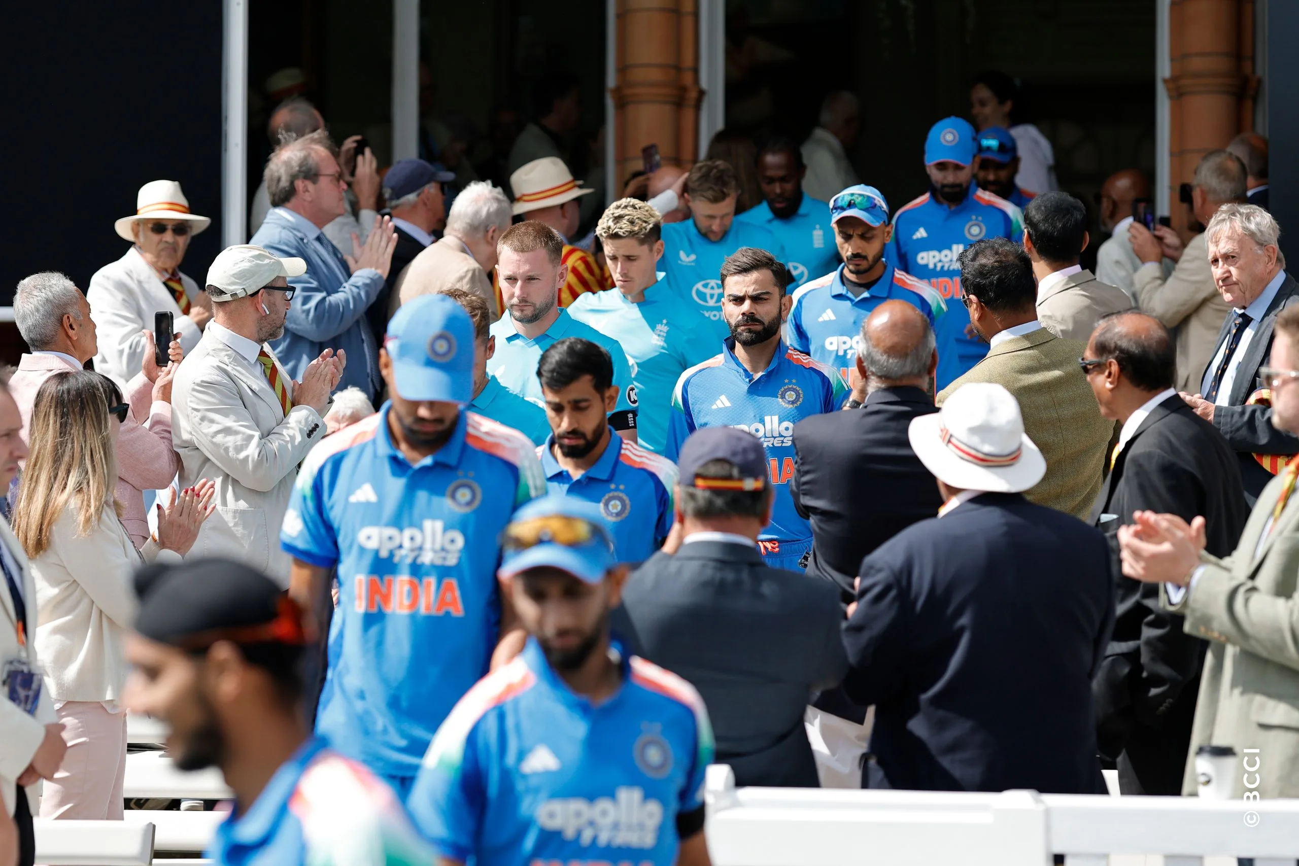 Virat Kohli of India during the 3rd ODI International match between England and India at the Lord's Cricket Ground, London, England on July 19, 2026.Photo: Deepak Malik / CREIMAS for BCCI