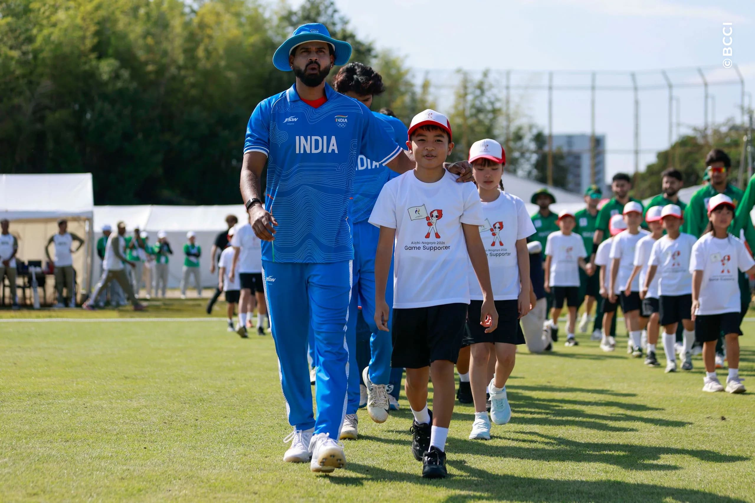 Shreyas Iyer of India during the Final match between the Pakistan and India at Korogi Sports Park, Nisshin, Japan, on October 3, 2026.Photo:  Deepak Malik / CREIMAS for BCCI